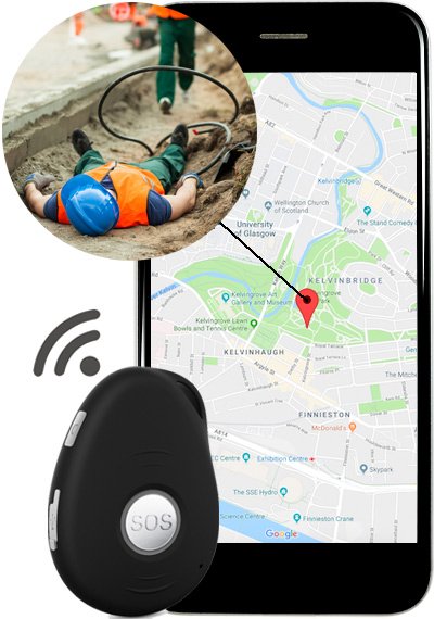 Lone Worker Alarm Monitored Personal Alarm